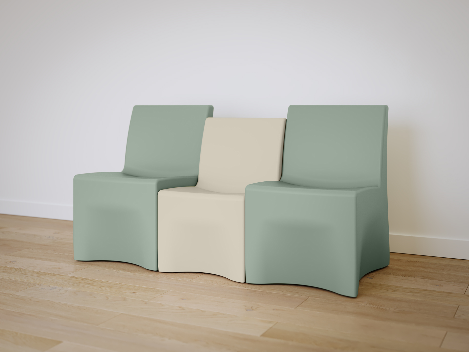 Vesta™ Junior Armless | Juvenile Detention Furniture | Norix